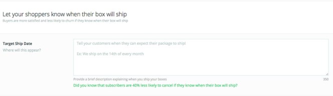 Ship Date Tool Marketplace
